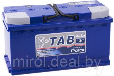 Автомобильный аккумулятор TAB Polar Blue 100 R / 121100 - фото 1 - id-p226583264