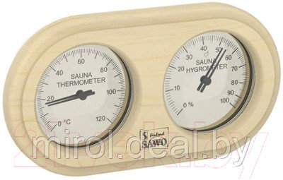 Термогигрометр для бани Sawo 222-THP - фото 1 - id-p226585235