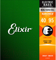 Струны для бас-гитары Elixir Strings 14002 40-95 4-String