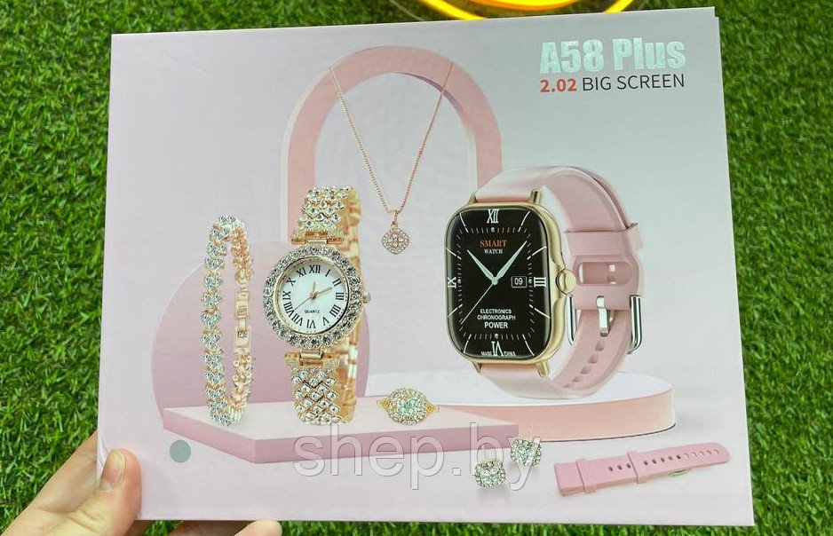 Умные часы Смарт часы Smart Watch A58 Plus 2.02 BIG SCREEN 7в1 цвет : уточняйте - фото 3 - id-p226590749