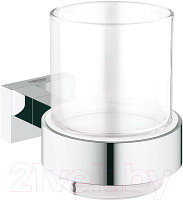 Стакан для зубной щетки и пасты GROHE Essentials Cube 40755001