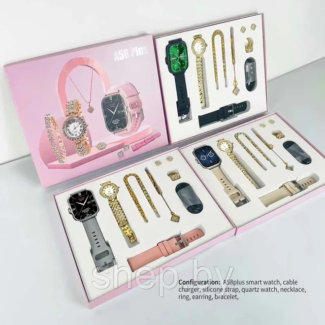Умные часы Смарт часы Smart Watch A58 Plus 2.02 BIG SCREEN 7в1 цвет : уточняйте - фото 2 - id-p226590749