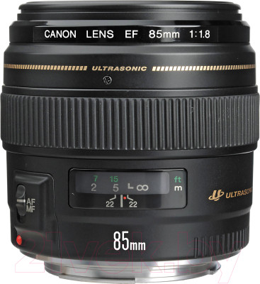 Портретный объектив Canon EF 85mm f/1.8 USM - фото 2 - id-p226597286