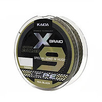 Плетеный шнур KAIDA X9 Sports Evolved 100м (зеленый) PX912