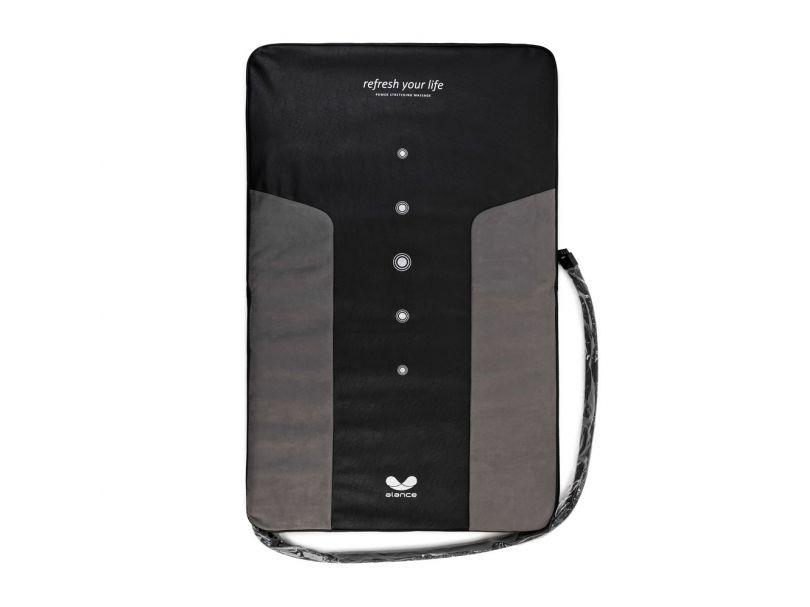 Массажный коврик-мат для растяжки позвоночника Gapo Alance Black (без аппарата)