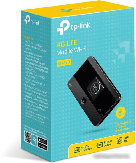 Мобильный 4G Wi-Fi роутер TP-Link M7350 v5 - фото 4 - id-p226606581