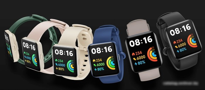 Умные часы Xiaomi Redmi Watch 2 Lite (синий) - фото 3 - id-p226606735