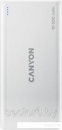 Внешний аккумулятор Canyon CNE-CPB1008W 10000mAh (белый), фото 2