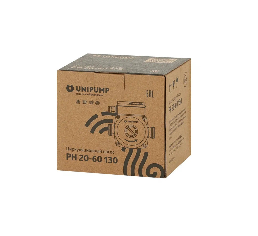 Циркуляционный насос UNIPUMP PН 20-60 130 - фото 6 - id-p226608331