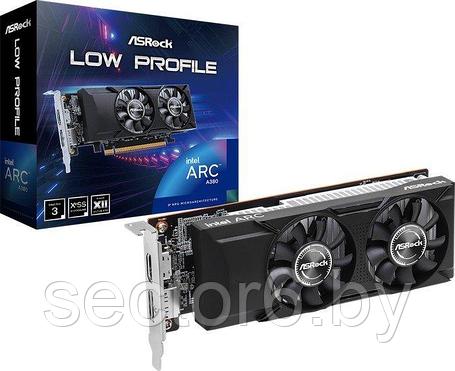 Видеокарта ASRock Intel Arc A380 Low Profile 6GB, фото 2