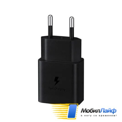 Samsung Сетевое зарядное Samsung 25W USB-C Power Adapter Черный - фото 1 - id-p184953593