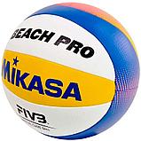 Мяч для пляжного волейбола Mikasa (арт. BV550C), фото 3