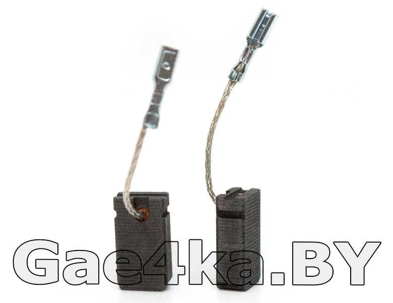 Щетки угольные к-т (2 шт) 18*10*6 мм для Bosch GWS15-125CIE (RIPARTS) - фото 3 - id-p226609256