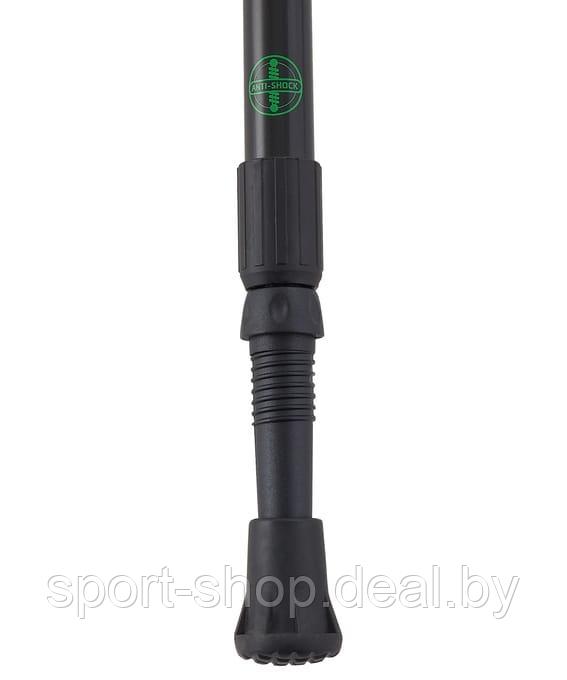 Скандинавские палки Oxygen, 77-135 см, 2-секционные, черный/зеленый, палки для скандинавской ходьбы - фото 3 - id-p226609409