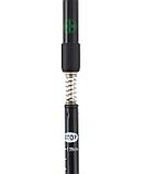 Скандинавские палки Oxygen, 77-135 см, 2-секционные, черный/зеленый, палки для скандинавской ходьбы, фото 4