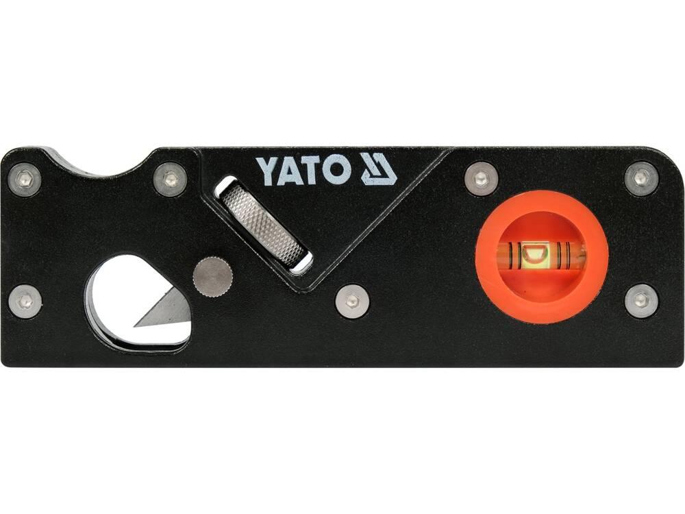 Yato Рубанок алюминиевый 155х50х20мм с семью лезвиями 9мм для снятия фасок (YT-62910) YATO - фото 2 - id-p226322284