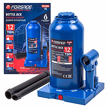 Домкрат бутылочный 12 т. с клапаном FORSAGE F-T91204 DS
