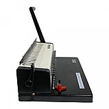 Перфобиндер механический Office Kit "B2125N", 320*400*200, объем переплета 500 л., A4, A5, цвет черный/белый, фото 3
