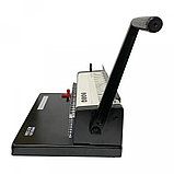 Перфобиндер механический Office Kit "B2125N", 320*400*200, объем переплета 500 л., A4, A5, цвет черный/белый, фото 4