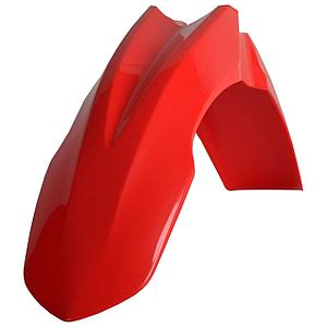 Крыло переднее для Honda CRF250R (2010-2013), CRF450R (2009-2012), красное, POLISPORT