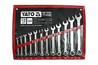 Yato Набор ключей комбинированных 8-24мм, 12пр. (YT-0362) YATO