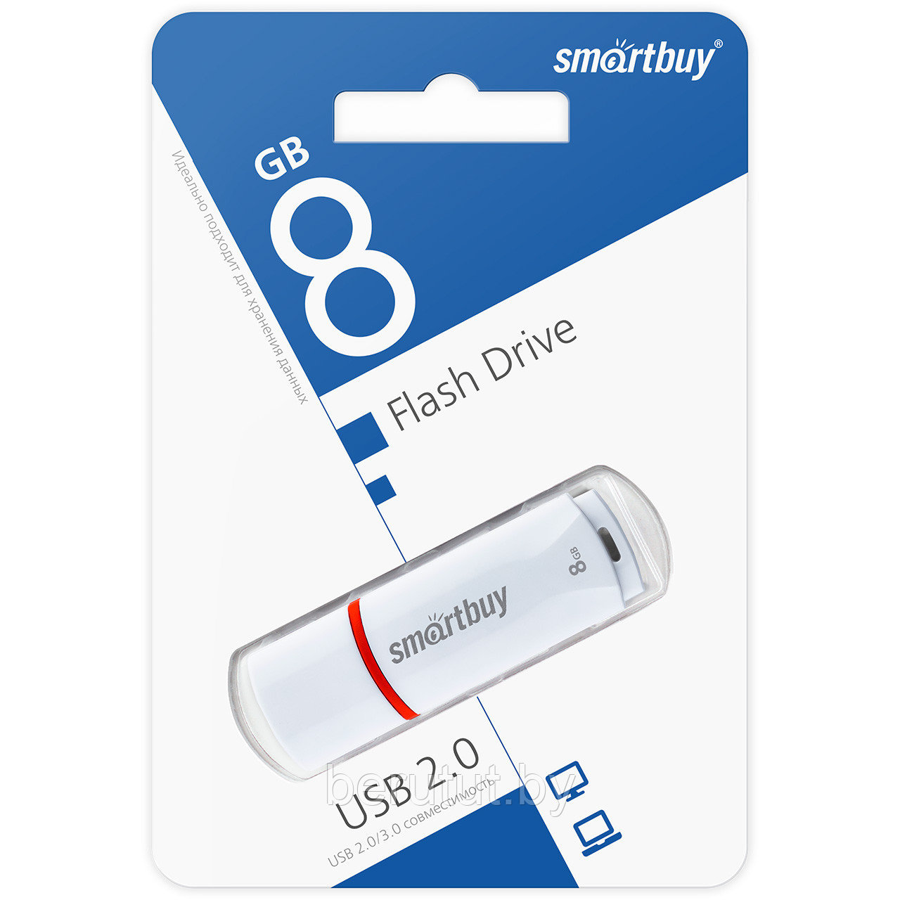 USB флешка накопитель 8 Gb SmartBuy Crown - фото 6 - id-p226611184