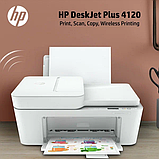 МФУ HP DeskJet Plus 4120 3XV14B, фото 5