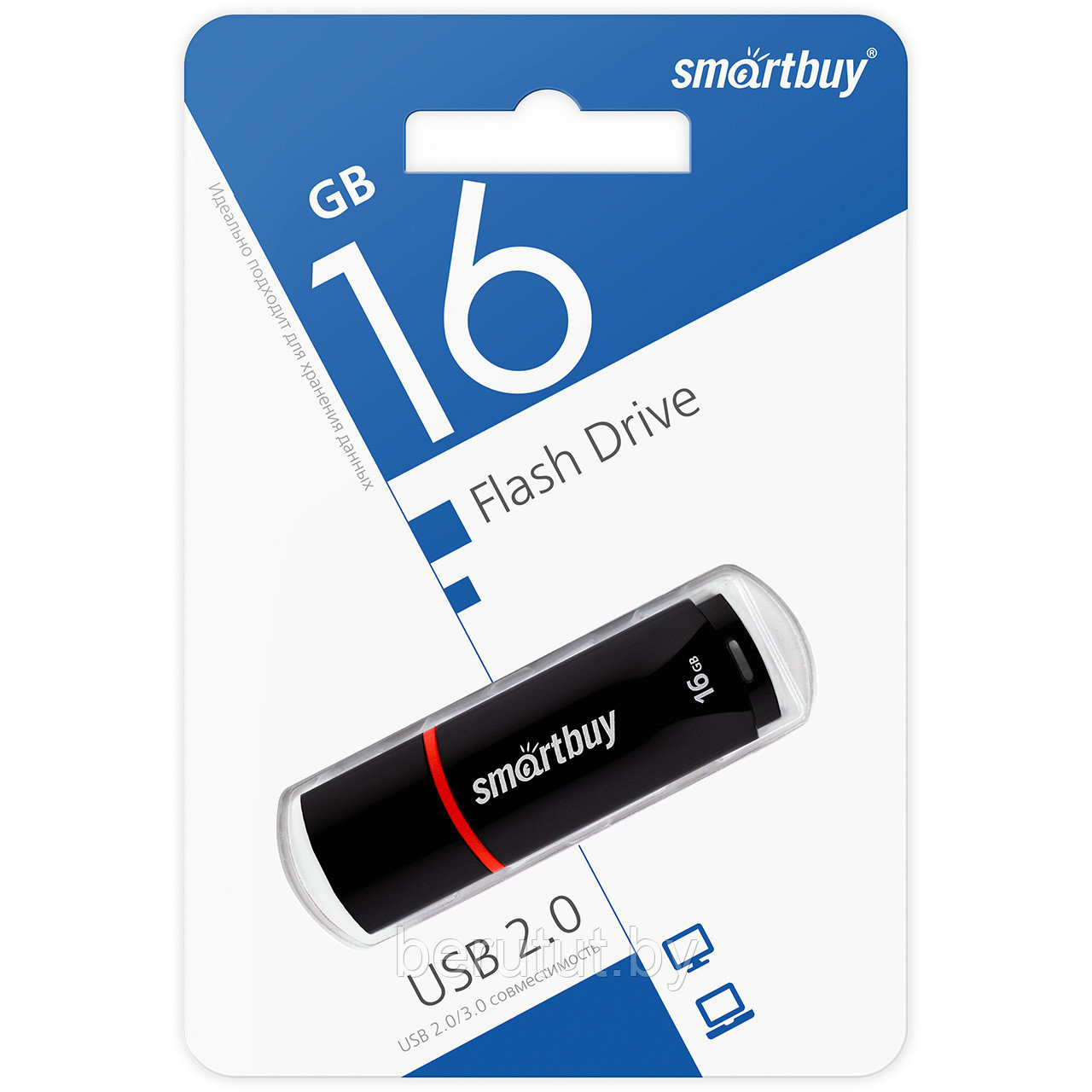 USB флешка накопитель 16 Gb SmartBuy Crown - фото 5 - id-p226611279