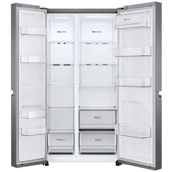 Холодильник Side by Side LG GC-B257JLYVV (Side by Side) Нерж. сталь - фото 3 - id-p226611683