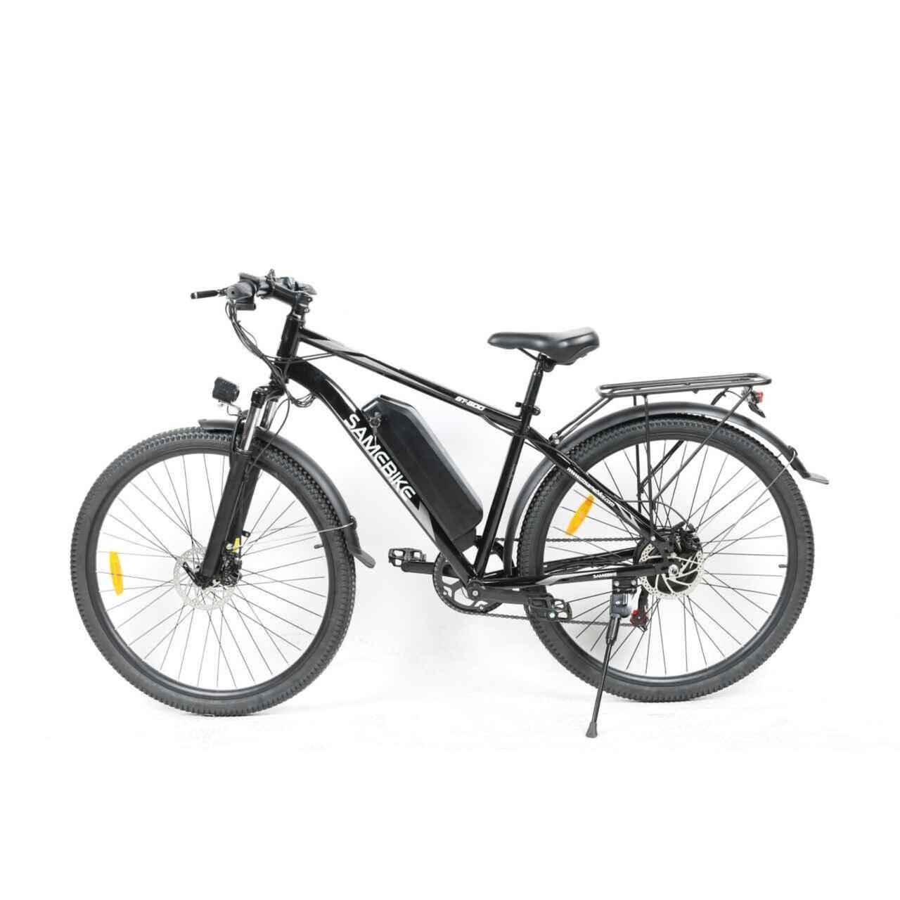 Электровелосипед Samebike GT500, чёрно-серебристый - фото 1 - id-p226611732