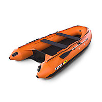 Лодка надувная моторная SOLAR-380 Jet tunnel, оранжевый