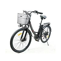 Электровелосипед Samebike Venture, чёрно-серебристый