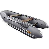 Лодка надувная моторная SOLAR-350 К (Максима), серый