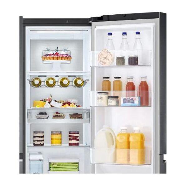 Холодильник Side by Side LG GC-B257CBEC (Side by Side) Графит - фото 4 - id-p226611707