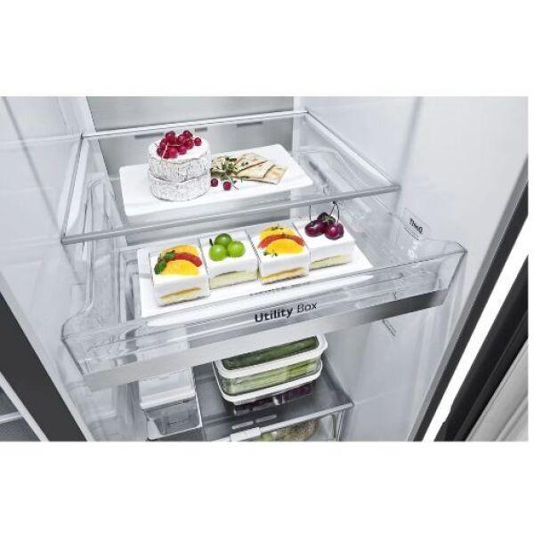 Холодильник Side by Side LG GC-B257CBEC (Side by Side) Графит - фото 5 - id-p226611707