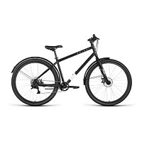Велосипед Forward Spike 29 D (2023) черный/серебристый