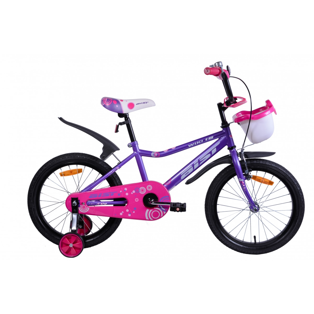 Велосипед Aist Wiki 18 (2021) фиолетовый - фото 1 - id-p226614743