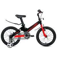 Велосипед Forward Cosmo 16 (2022) черный/красный