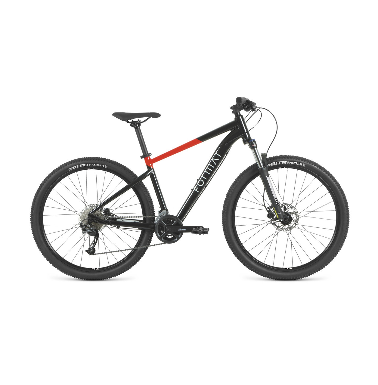 Велосипед Format 1413 27,5 (2023) черный/красный - фото 1 - id-p226611833