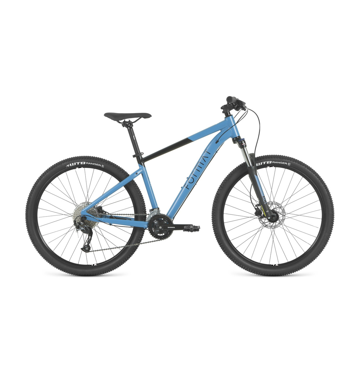 Велосипед Format 1412 (2023) синий матовый/черный матовый - фото 1 - id-p226611835