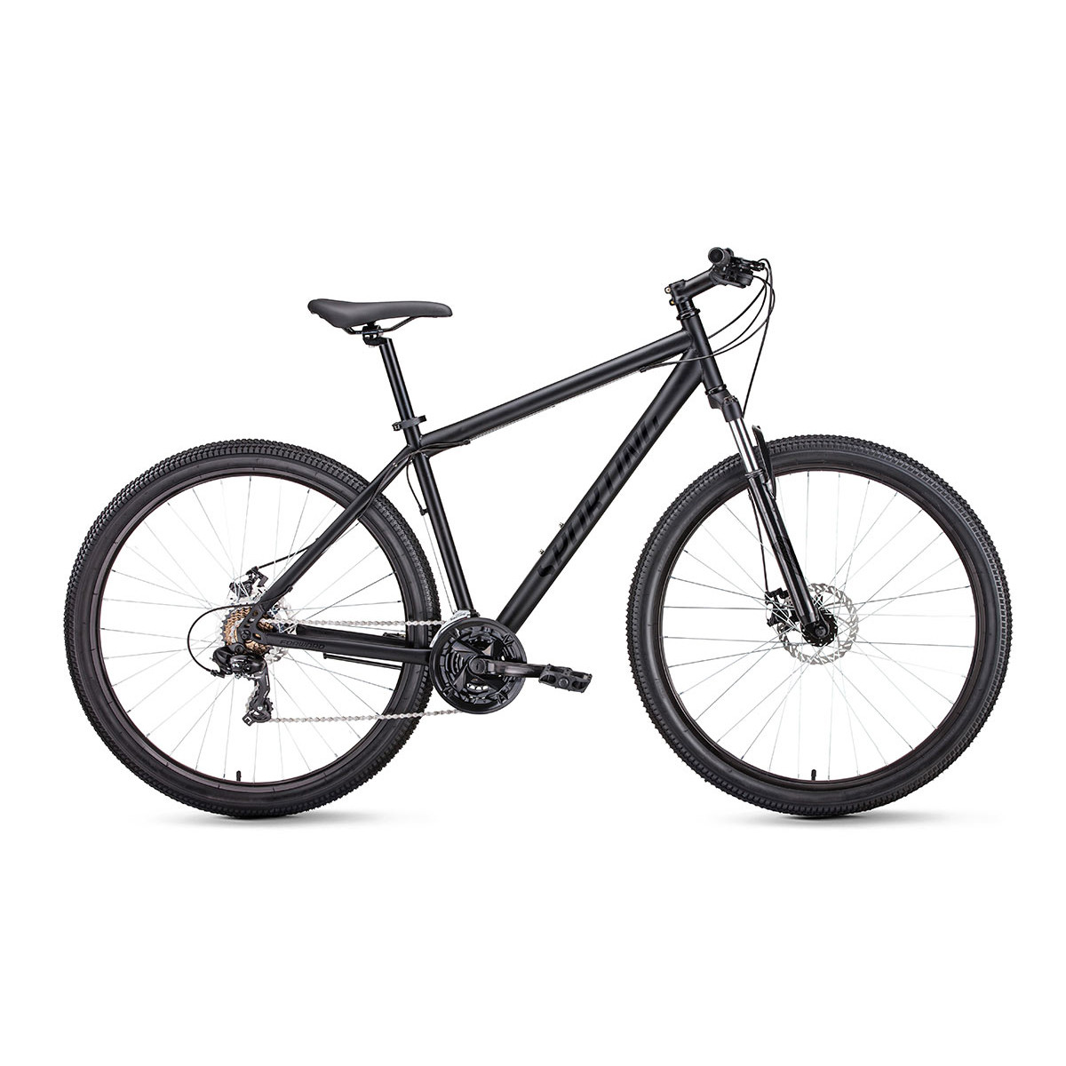 Велосипед Forward Sporting 29 2.1 D (2022) черный - фото 1 - id-p226614767