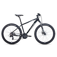 Велосипед Forward Apache 27.5 2.0 disc (2021) черный/серый