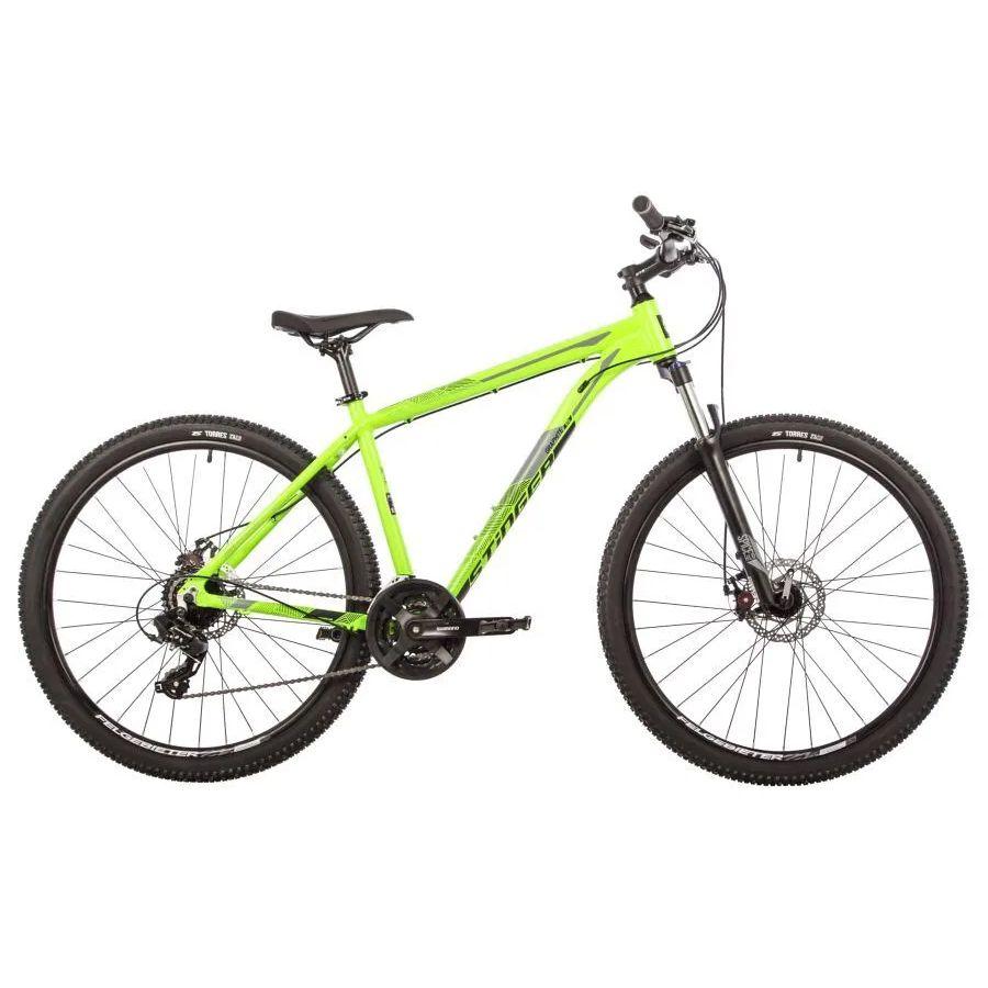 Велосипед Stinger Graphite Std 27,5", рама 16", зеленый - фото 1 - id-p226612850