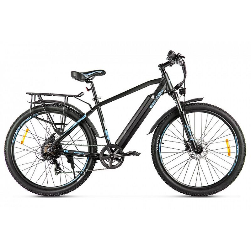 Велогибрид Eltreco XT 850 Pro, черно-синий - фото 1 - id-p226611884