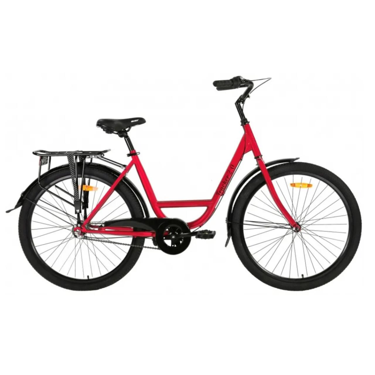 Велосипед Aist Tracker 2.0 (2021) бордовый - фото 1 - id-p226613863