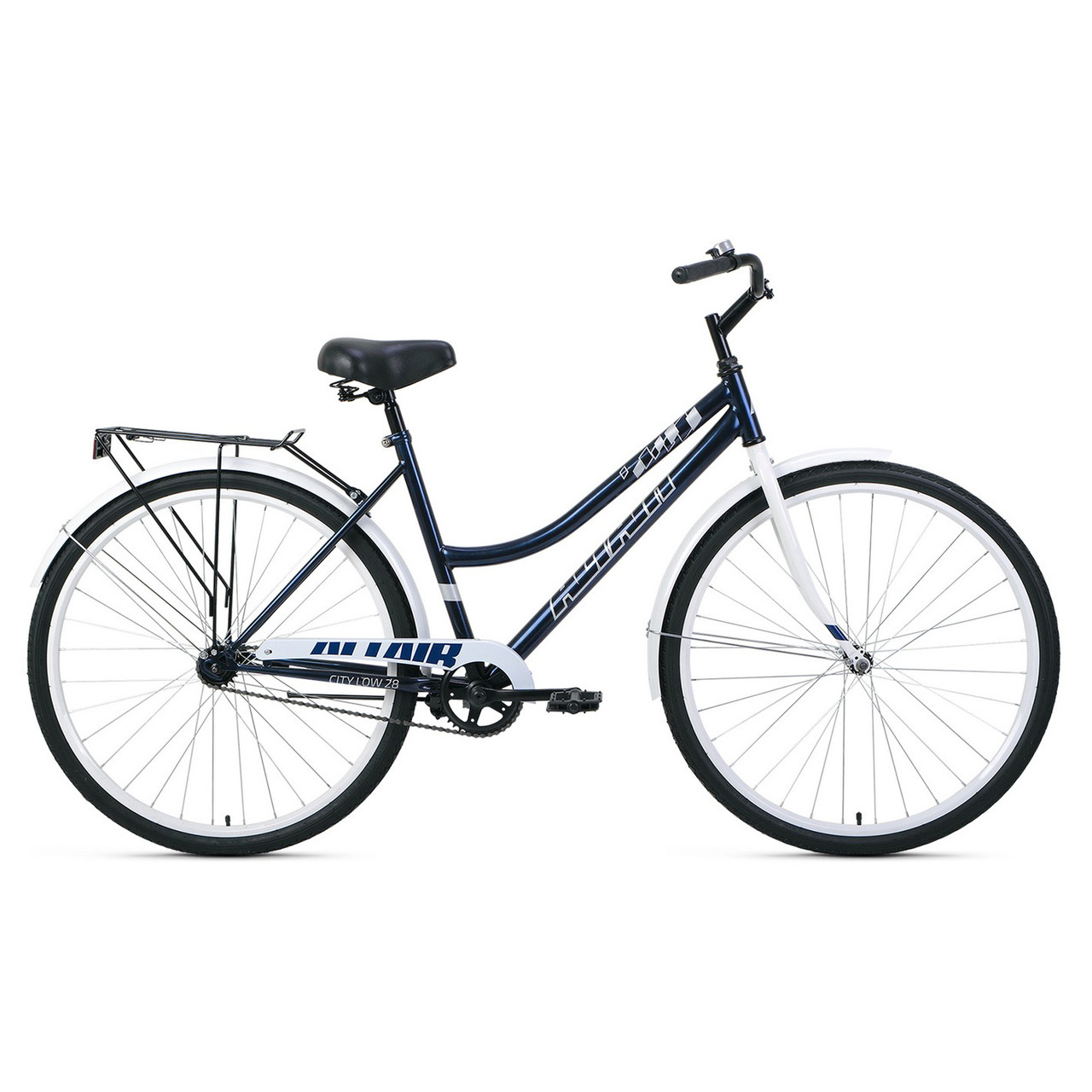 Велосипед Altair City 28 low (2022) темно-синий/белый - фото 1 - id-p226614831
