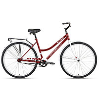 Велосипед Altair City 28 low (2022) темно-красный/белый