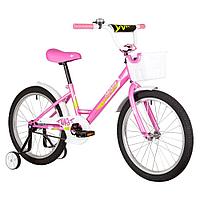 Велосипед Novatrack Twist 20", розовый