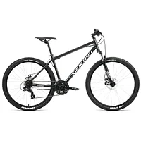 Велосипед Forward Sporting 27,5 2.0 D (2023) черный/белый