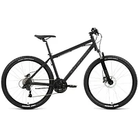 Велосипед Forward Sporting 27,5 2.0 D (2023) темно-серый/черный